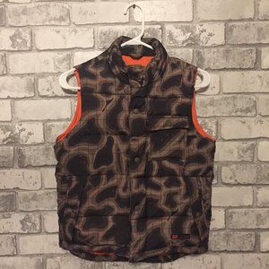 Gap Cameo Puffy Vest Size 8 Medium